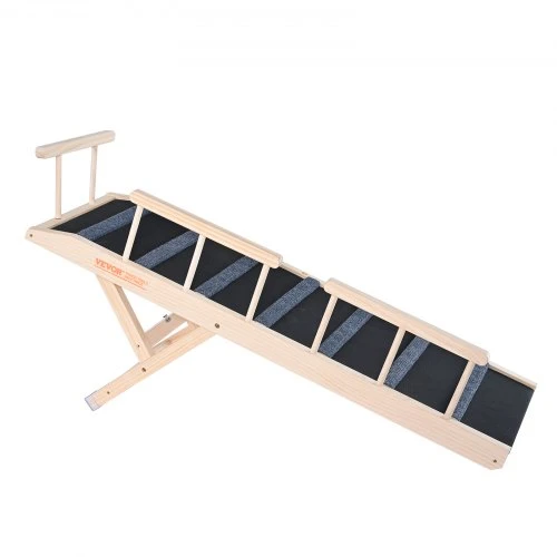 VEVOR Augintinio rampa ATSA2025, medinė, reguliuojama 35-70 cm, 120 x 42 cm