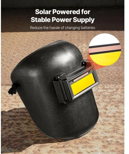 Koduva Automatinio tamsėjimo suvirinimo lęšis VEVOR TC108, 108 x 51 mm, 10 atspalvio, su 2 lanko jutikliais