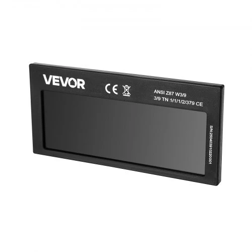 Koduva Automatinio tamsėjimo suvirinimo lęšis VEVOR TC108, 108 x 51 mm, 10 atspalvio, su 2 lanko jutikliais