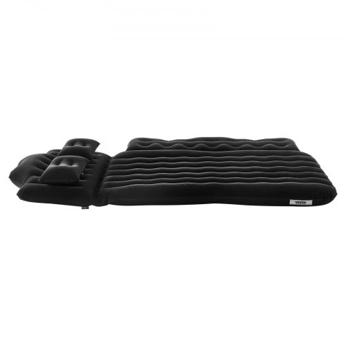 VEVOR Automobilinis pripučiamas čiužinys X1, juodas, 186 x 113 x 12 cm, su pompa ir 2 pagalvėmis