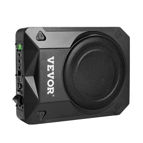 VEVOR Automobilinis žemų dažnių garsiakalbis po sėdyne YL-813, 8 col. / 203 mm, 800 W, 32 x 24 x 8 cm