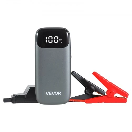 VEVOR Automobilio paleidiklis H26, 6000 A, 12 V, 26800 mAh