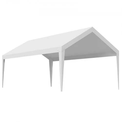 Koduva Automobilio pastogės keičiamas uždangalas VEVOR, 3,6 x 6 m, baltas