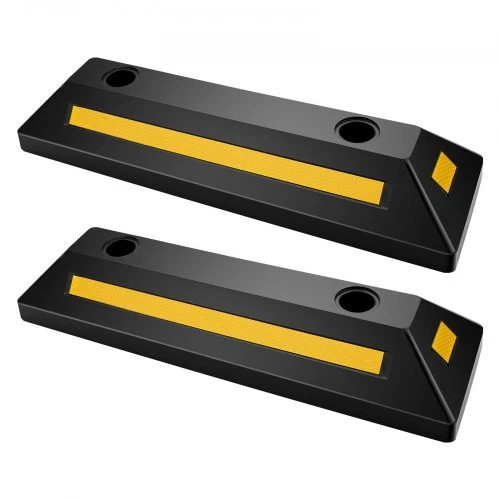 VEVOR Automobilio ratų atrama RB226, guminė, 2 vnt., 55 x 16 x 9 cm