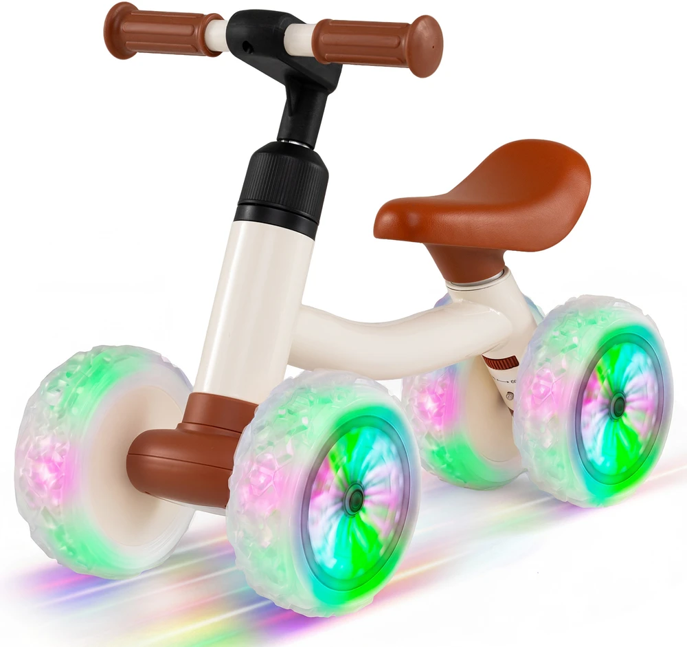 Promotion Balansinis dviratukas be pedalų vaikams, baltas / rožinis