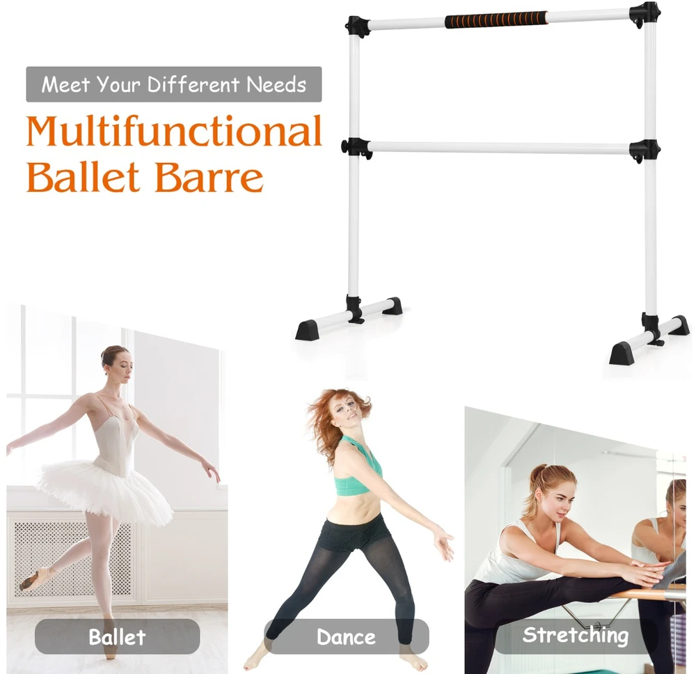 Promotion Ballet barre, pilka, 124,5 x 71,1 x 119,4 cm