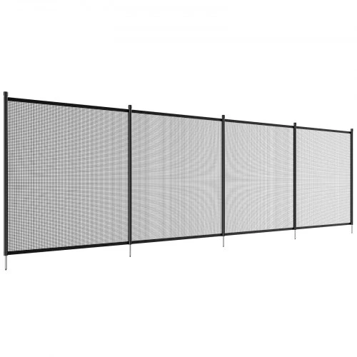Koduva Baseino tvora VEVOR, 1,21 x 29,26 m, juoda