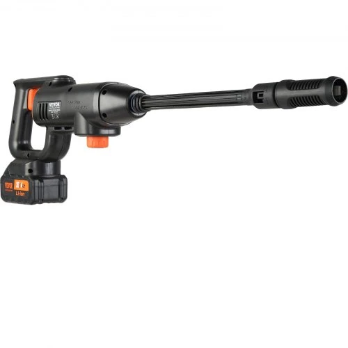 VEVOR Belaidis aukšto slėgio ploviklis XS-002, 220 W, 21 V, su 4,0 Ah akumuliatoriumi ir 6 viename antgaliu