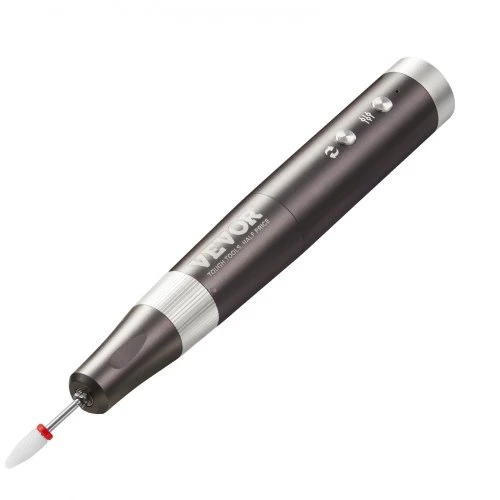 VEVOR Belaidis įkraunamas nagų gręžtuvas UV-1003, 30000 RPM, juodas, su 50 šlifavimo juostų