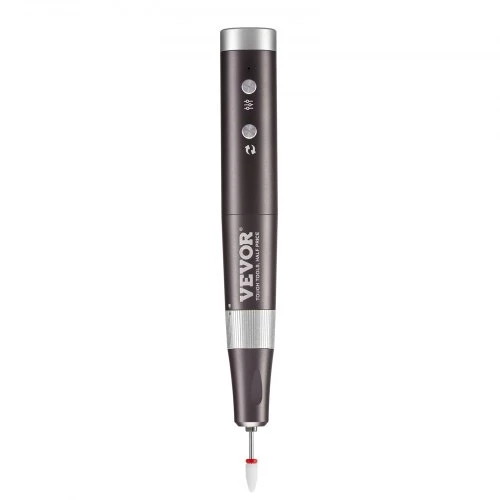VEVOR Belaidis įkraunamas nagų gręžtuvas UV-1003, 30000 RPM, juodas, su 50 šlifavimo juostų