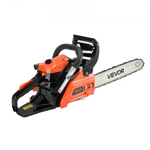 VEVOR Benzininis grandininis pjūklas 4000, 40 cc, 1,3 kW, 36 cm, oranžinė / juoda