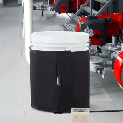 VEVOR Būgno šildytuvas, 18,93 l, 250 W, reguliuojamas 0-63 °C