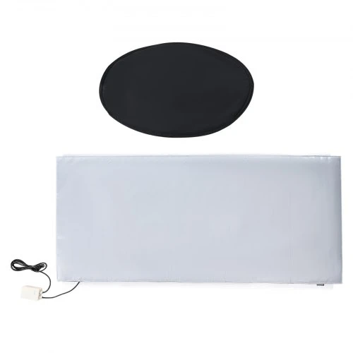 VEVOR Būgno šildytuvas DHM-55-DT, 208,2 l, 1300 W, reguliuojamas 0-63 °C