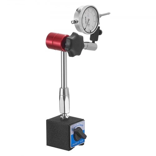 Koduva Ciferinis matuoklis VEVOR su magnetiniu lanksčiu stovu, 0,03 mm tikslumas, 0-25,4 mm