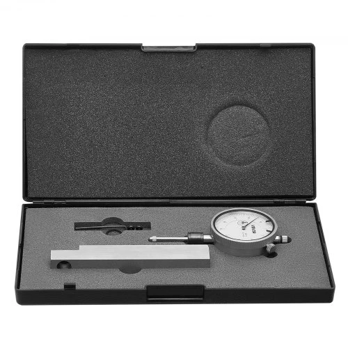 VEVOR Ciferinis matuoklis su metaliniu pagrindu, 0,03 mm tikslumas, 0-25,4 mm