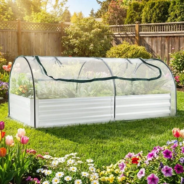 Koduva Cinkuota pakelta lysvė su uždengimu ir 2 ritininėmis durimis 202x101x81cm