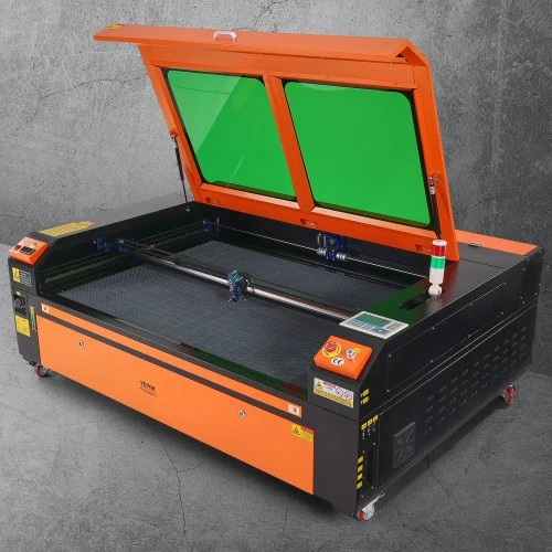 Koduva CO2 lazerinis graviravimo ir pjovimo įrenginys VEVOR KH1490, 130 W, 140 x 90 cm