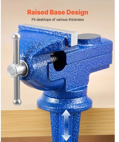Koduva Darbastalinis spaustuvas VEVOR 8603, 360° pasukamas pagrindas, 16 x 9 x 19,5 cm
