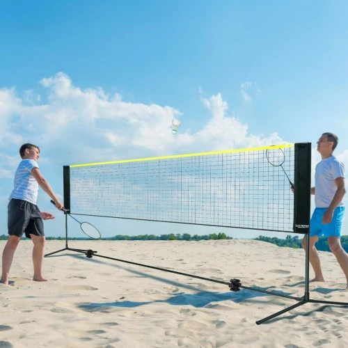 VEVOR Daugiafunkcis sporto tinklo rinkinys, reguliuojamo aukščio, 302 x 155 x 103 cm