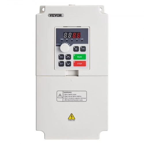 VEVOR Dažnio keitiklis D100-4.0S2B-S, 4 kW, 18 A, AC 220 V, 22 x 11,8 x 14,8 cm