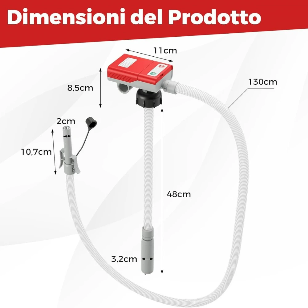 Promotion Degalų siurblys 14LPM USB/AA