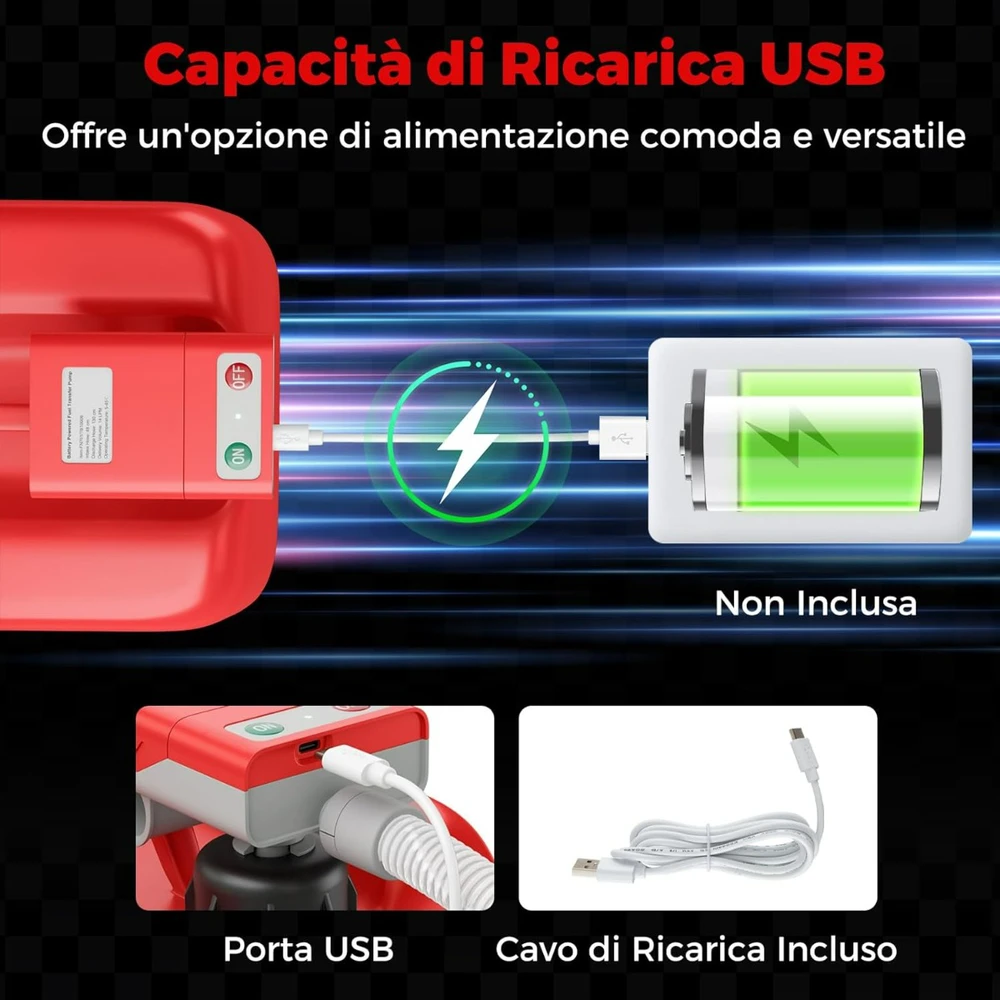 Promotion Degalų siurblys 14LPM USB/AA