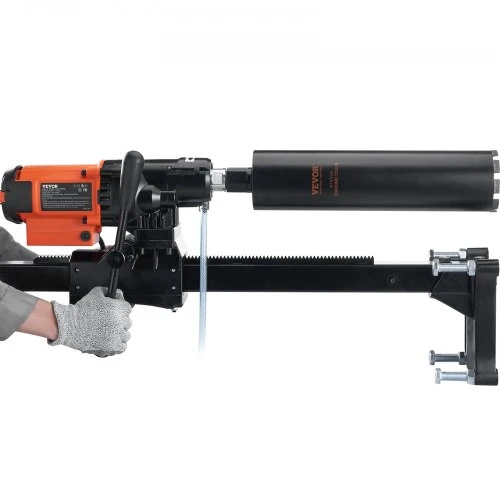 Koduva Deimantinė gręžimo mašina VEVOR, šlapiam ir sausam gręžimui, 3200 W, 750 RPM, iki 20 cm