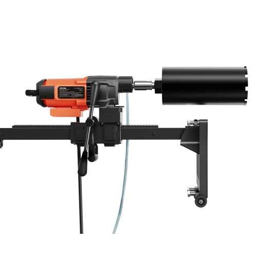 Koduva Deimantinė gręžimo mašina VEVOR Z1Z-9260 su stovu ir ratukais, 3200 W, 750 RPM, maks. gręžimo skersmuo 26 cm