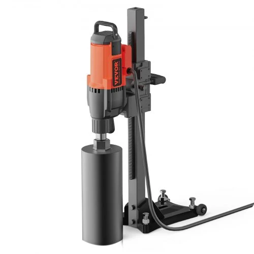 Koduva Deimantinė gręžimo mašina VEVOR Z1Z-9260 su stovu ir ratukais, 3200 W, 750 RPM, maks. gręžimo skersmuo 26 cm