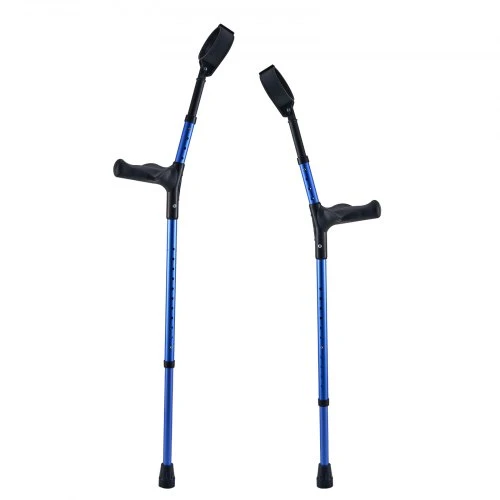 VEVOR Dilbio ramentai suaugusiesiems, aliumininiai, reguliuojamo aukščio 80-113 cm, 1 pora, iki 159 kg