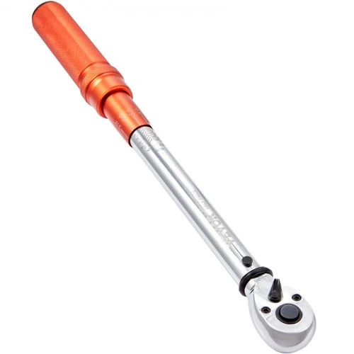 VEVOR Dinamometrinis raktas 24608,1 N·m, 12,7 mm inčio pavara, 14-204 Nm, su adapteriais ir ilginamuoju strypu