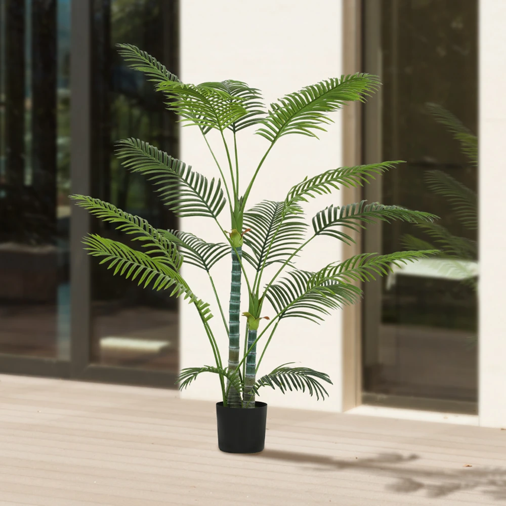 Aosom Dirbtinė palmė, žalia, 175 cm
