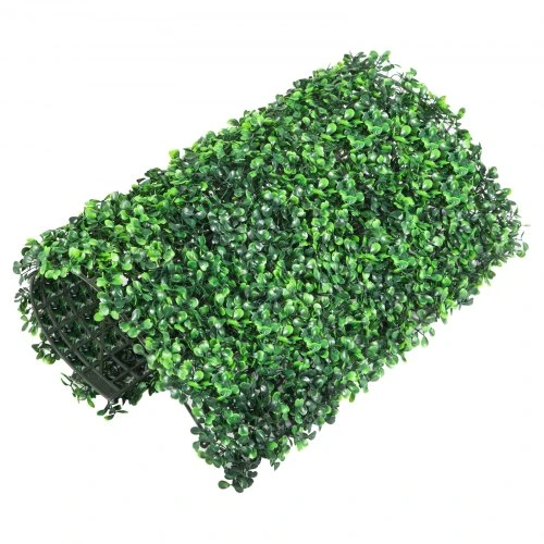 Koduva Dirbtinės buksmedžio gyvatvorės plokštės VEVOR, 12 vnt., žalios, 51 x 51 cm