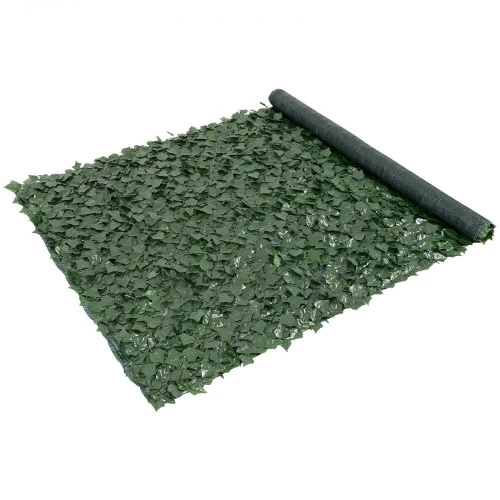 VEVOR Dirbtinės gebenės privatumo tvora, 1,5 x 3 m, žalia