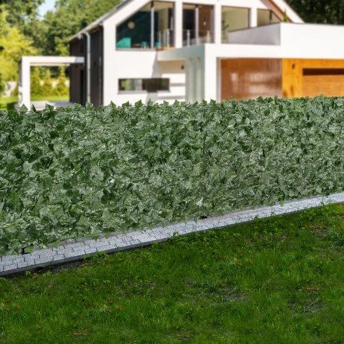 VEVOR Dirbtinės gebenės privatumo tvora, 1,5 x 3 m, žalia
