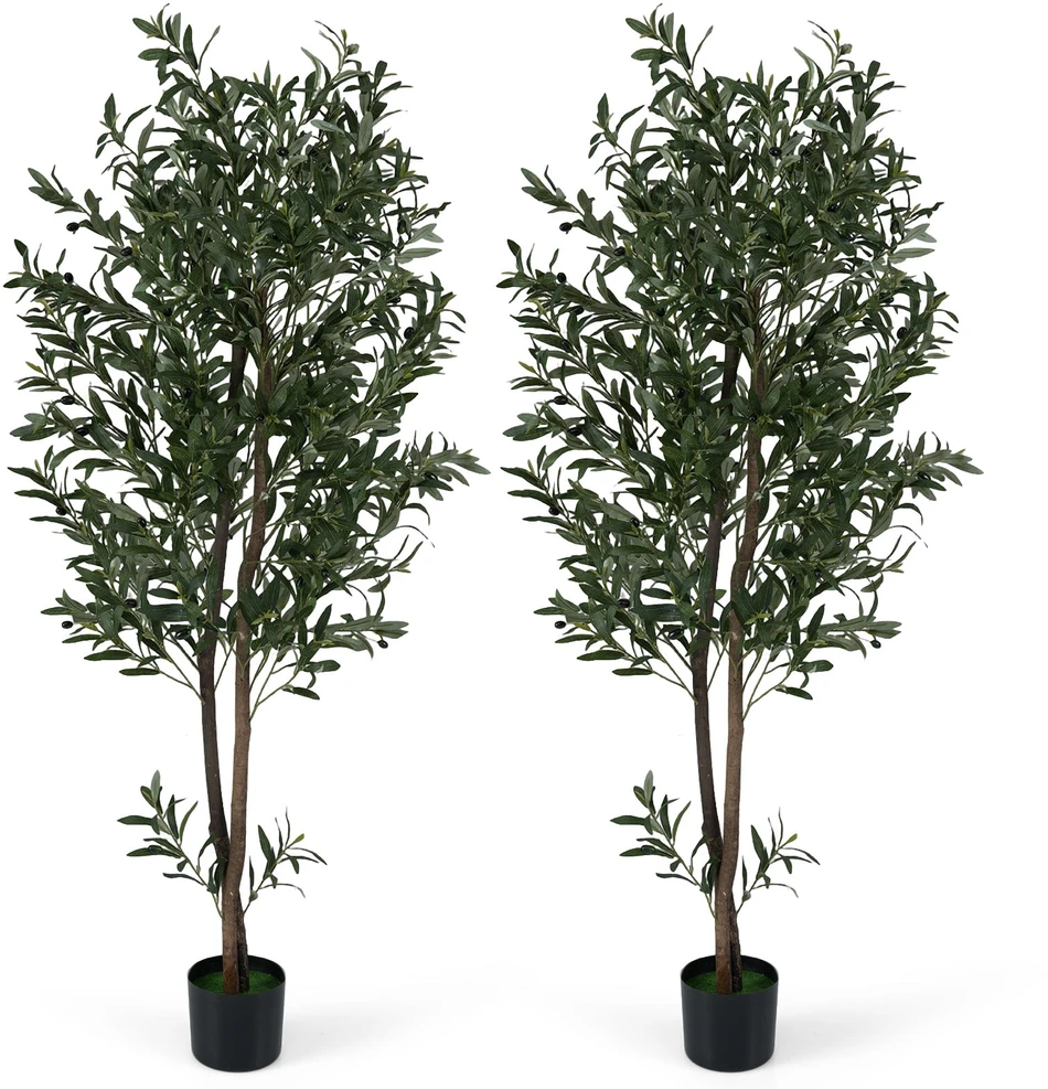 Promotion Dirbtinis alyvmedis, 180 cm, 2 vnt., žalias