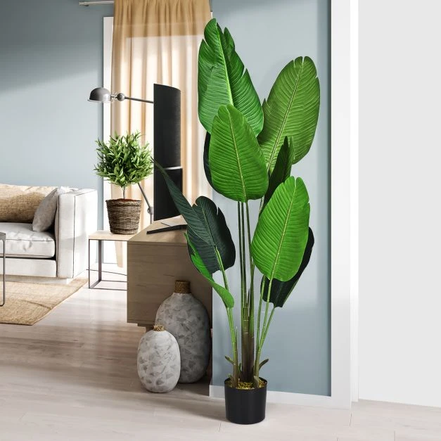 Promotion Dirbtinis tropinis palmėlis 160 cm su vazonu