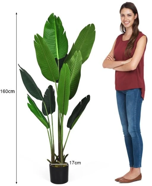 Promotion Dirbtinis tropinis palmėlis 160 cm su vazonu