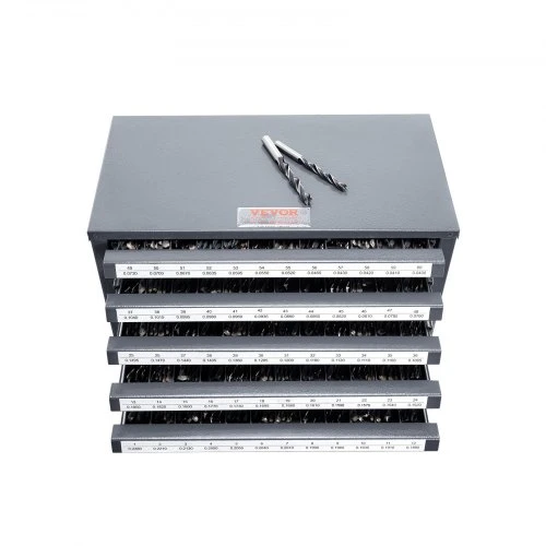 Koduva Drill organizer cabinet VEVOR ET5-D, pilkas su oranžine tekstūra, 41 x 26 x 26 cm