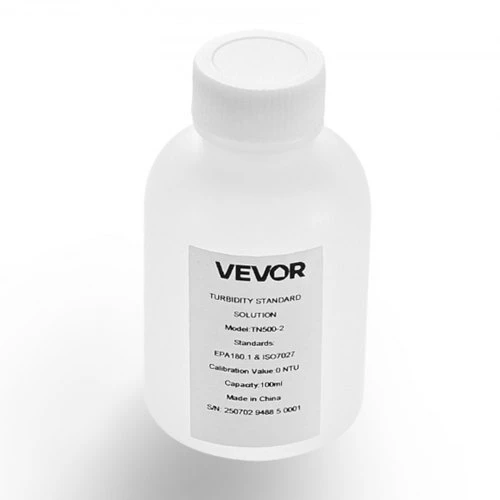 Koduva Drumstumo kalibravimo tirpalas VEVOR TN500-2, 0 NTU, 100 ml