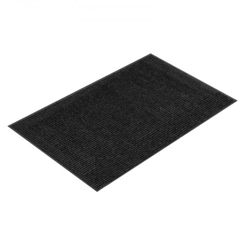 VEVOR Durų kilimėlis, pilkas, poliesteris ir PVC, 152 x 91 cm