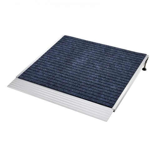 VEVOR Durų slenksčio rampa, aliuminė, 915 x 915 mm, reguliuojamo aukščio, iki 317,5kg