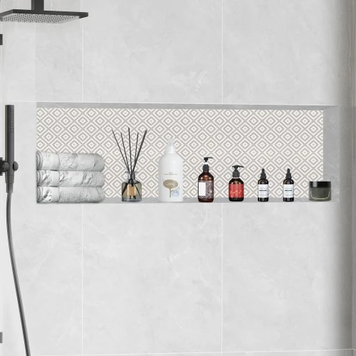 VEVOR Dušo niša, XPS plastikas, juoda, 10 x 41 x 127 cm