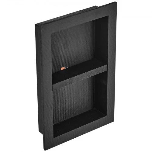 VEVOR Dušo niša, XPS plastikas, juoda, 41 x 61 cm
