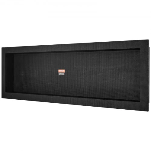 VEVOR Dušo niša, XPS plastikas, juoda, 10 x 41 x 127 cm