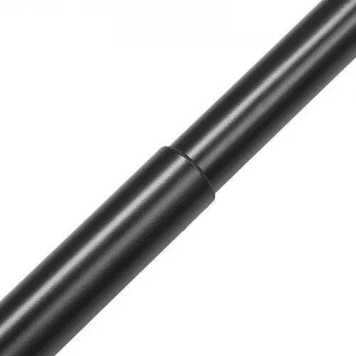 Koduva Dvigubas užuolaidų strypas VEVOR, reguliuojamas ilgis 92-183 cm, juodas