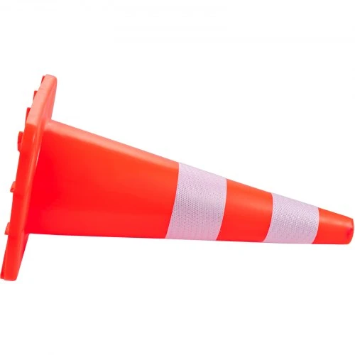 VEVOR Eismo kūgiai, PVC, oranžiniai, 73 cm, 12 vnt.