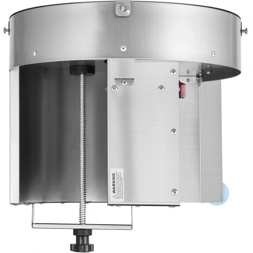 VEVOR Elektrinė daržovių pjaustyklė SL-08, reguliuojamas storis 0-12 mm, nerūdijantis plienas, 120 W