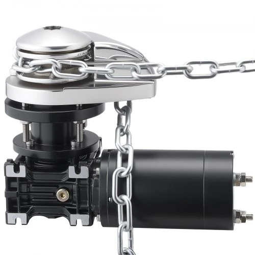 VEVOR Elektrinė inkarinė gervė YD411, 12 V DC, 600 W, 316 nerūdijantis plienas, valtims 6-11 m