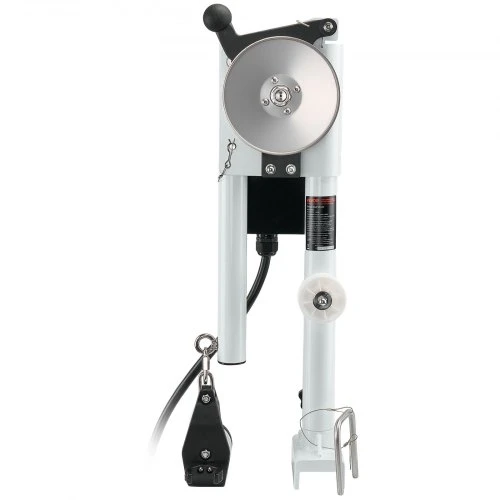 VEVOR Elektrinė virvių traukimo gervė MH200, 12 V DC, 1200 W, 90 kg, balta, 47 x 18 x 73 cm